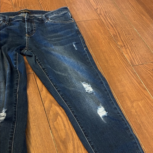 Dear John Harvey Blue Distressed Jeans - Picture 5 of 10